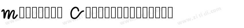 Mathilda Calligraphy字体转换